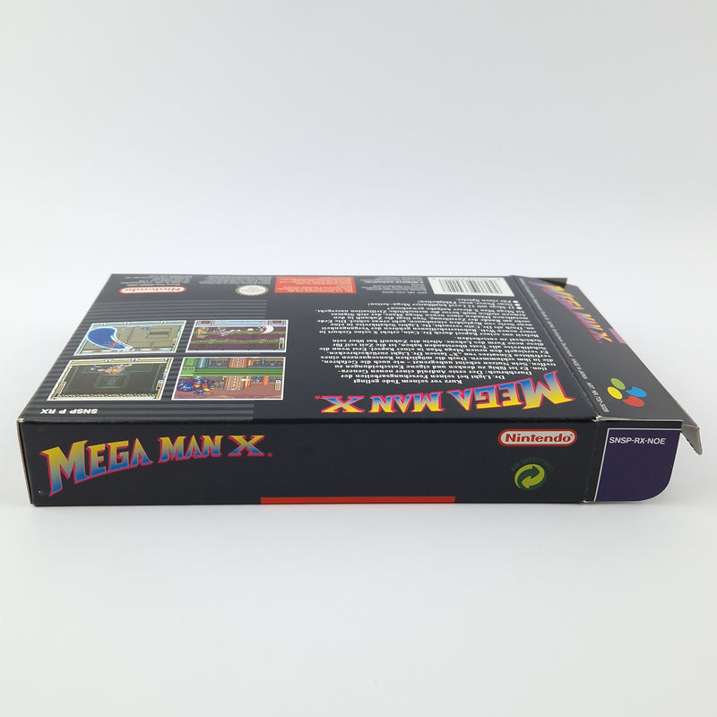 Super Nintendo Spiel : Mega Man X - Modul Anleitung OVP CIB SNES MegaMan X2 X3