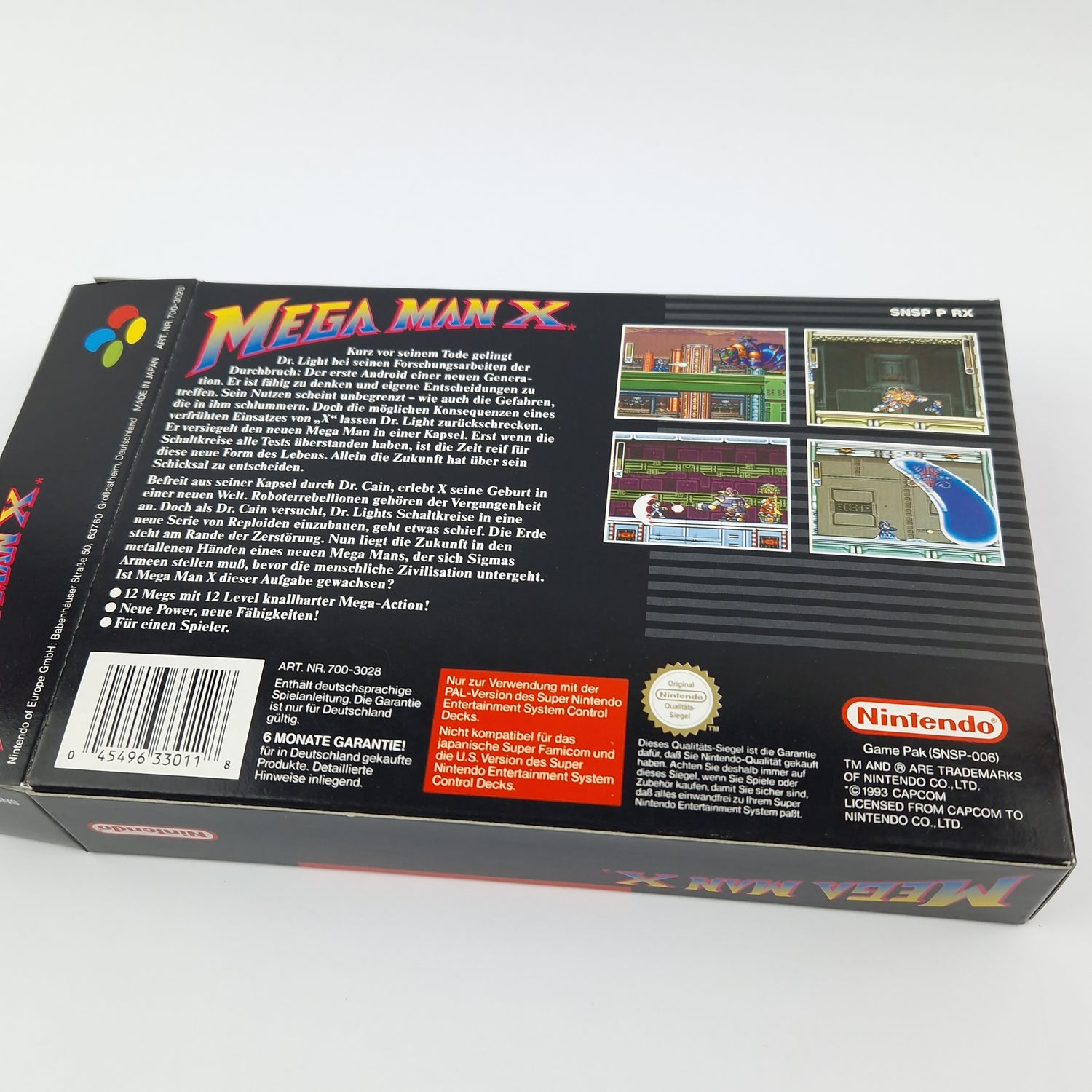 Super Nintendo Spiel : Mega Man X - Modul Anleitung OVP CIB SNES MegaMan X2 X3