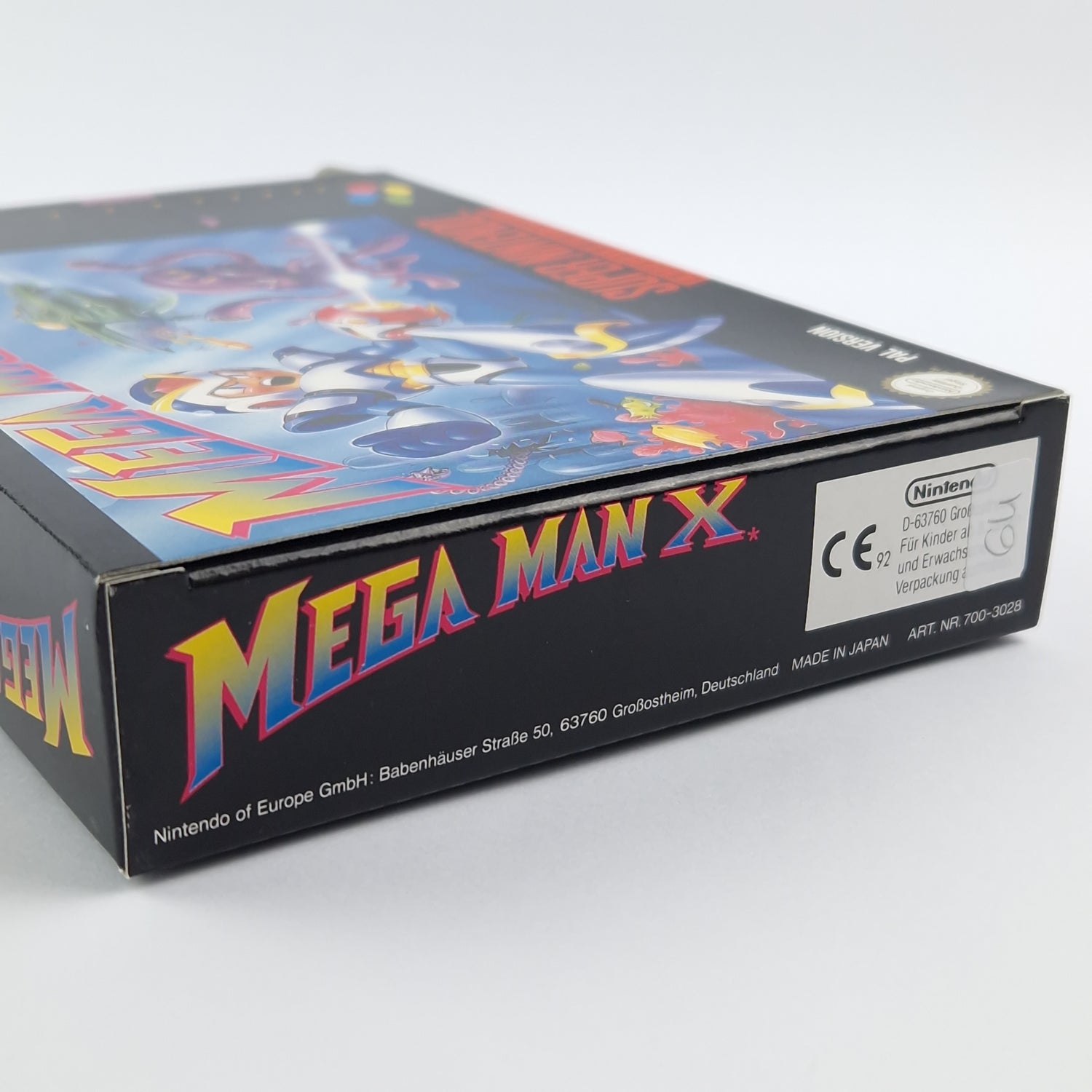 Super Nintendo Game: Mega Man X - Module Instructions OVP CIB SNES MegaMan X2 X3