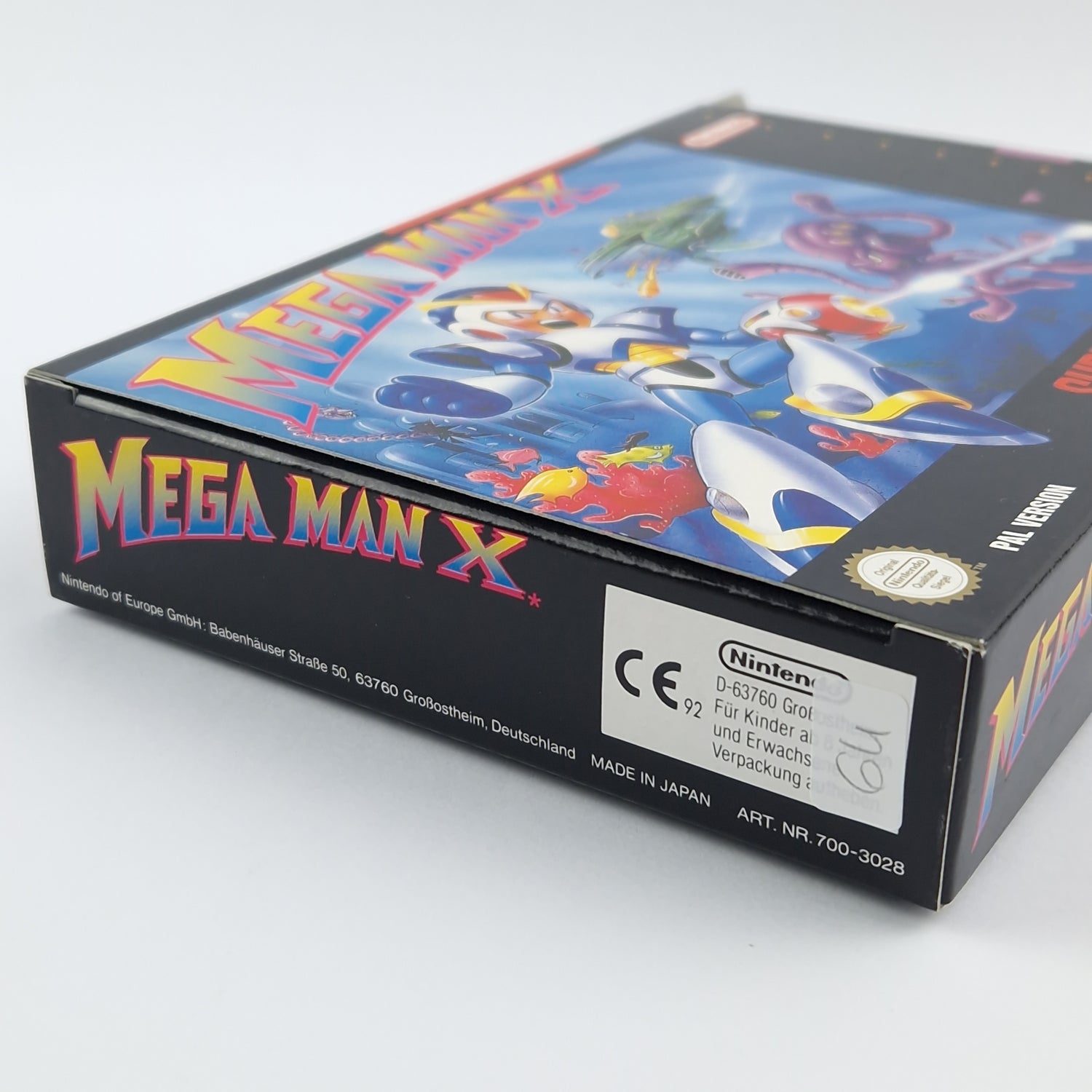 Super Nintendo Game: Mega Man X - Module Instructions OVP CIB SNES MegaMan X2 X3