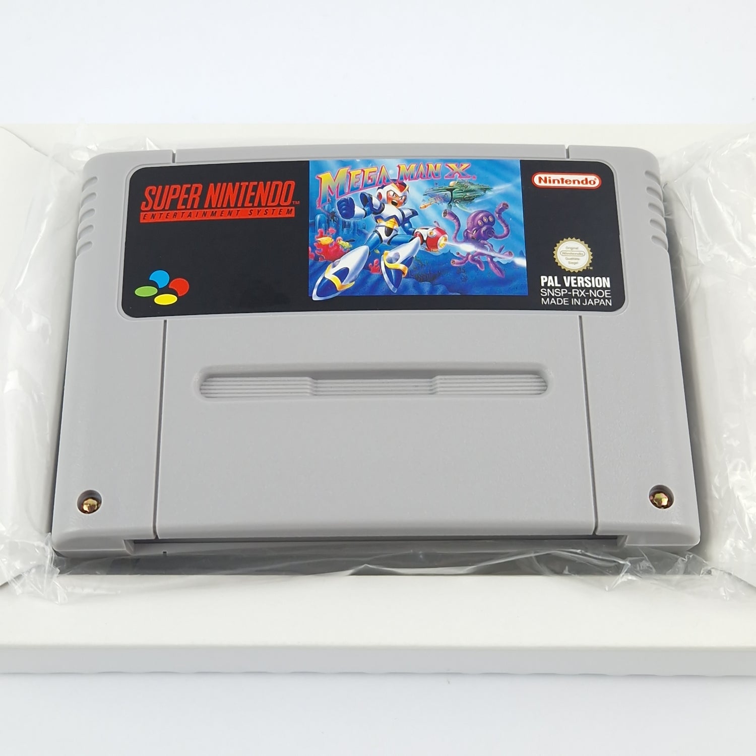 Super Nintendo Spiel : Mega Man X - Modul Anleitung OVP CIB SNES MegaMan X2 X3