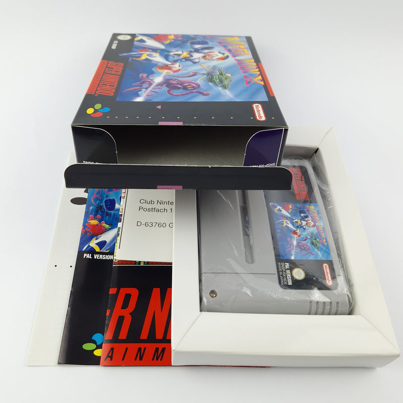 Super Nintendo Spiel : Mega Man X - Modul Anleitung OVP CIB SNES MegaMan X2 X3
