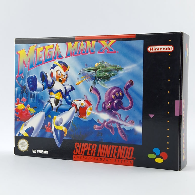 Super Nintendo Game: Mega Man X - Module Instructions OVP CIB SNES MegaMan X2 X3