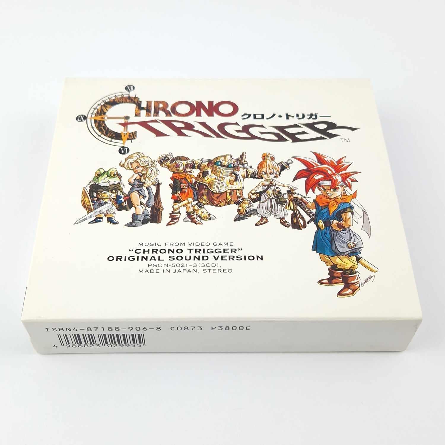 Super Nintendo game: Chrono Trigger + game advisor + soundtrack - SNES original packaging