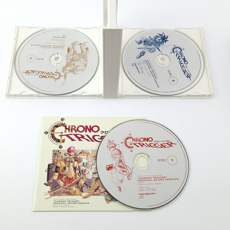 Super Nintendo Spiel : Chrono Trigger + Spieleberater + Soundtrack - SNES OVP
