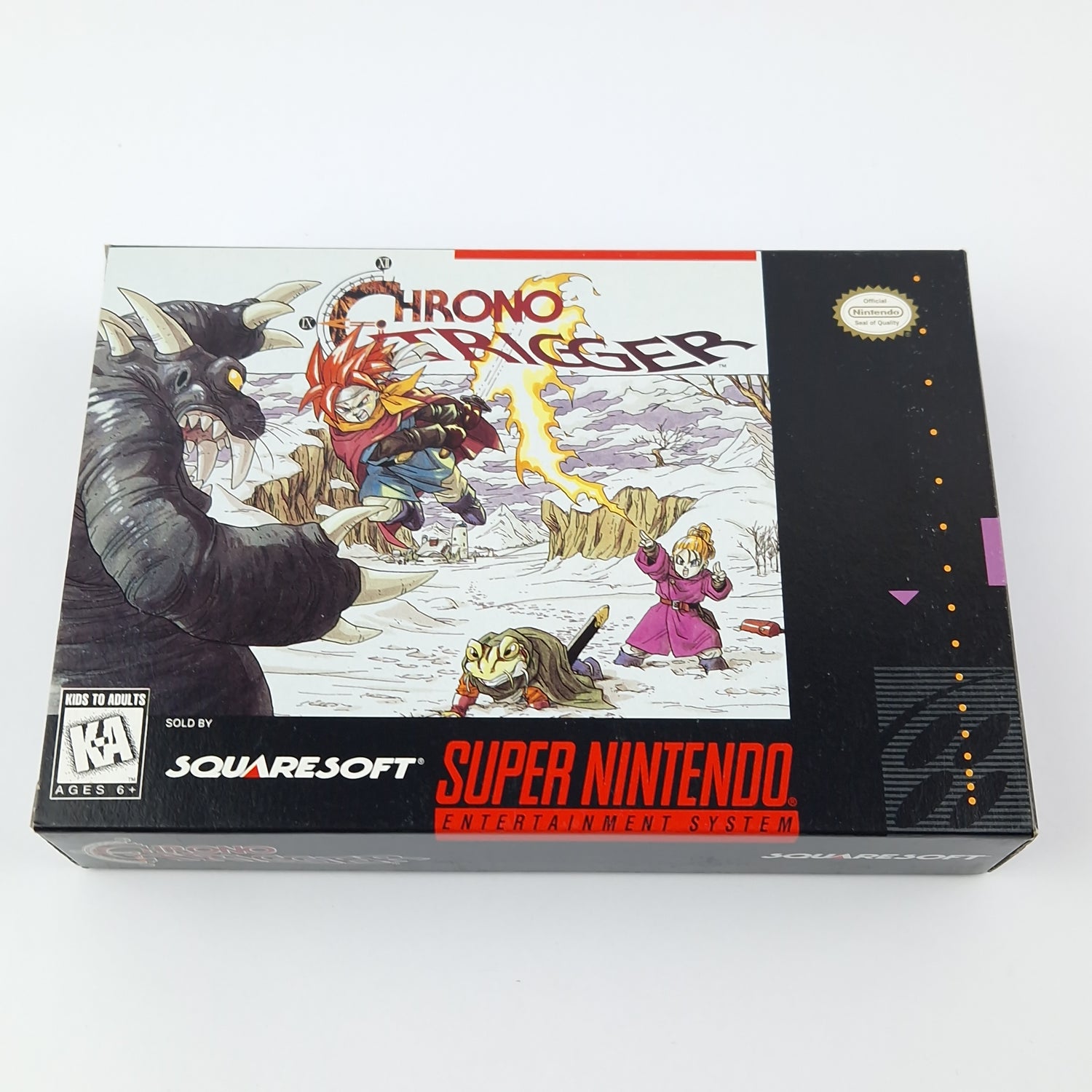 Super Nintendo game: Chrono Trigger + game advisor + soundtrack - SNES original packaging