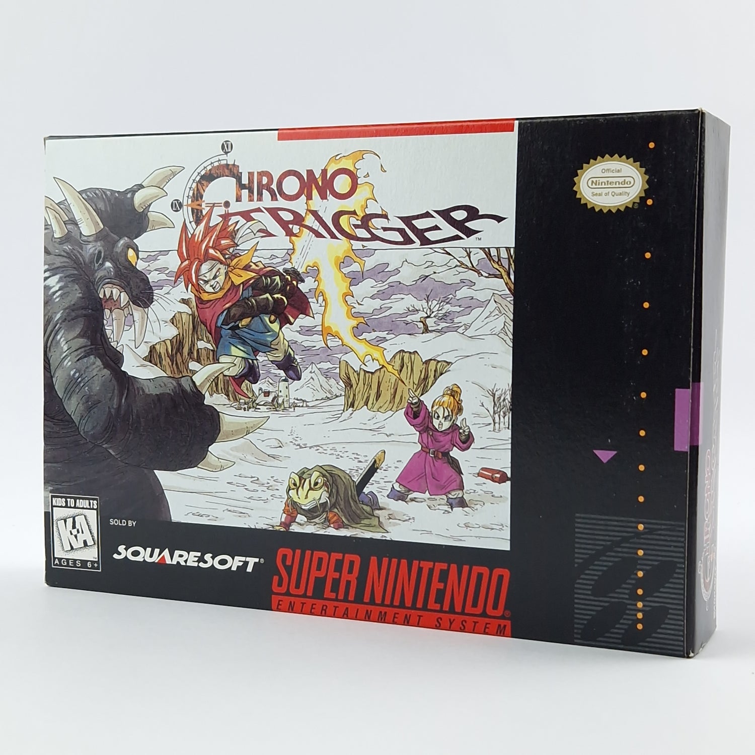 Super Nintendo game: Chrono Trigger + game advisor + soundtrack - SNES original packaging