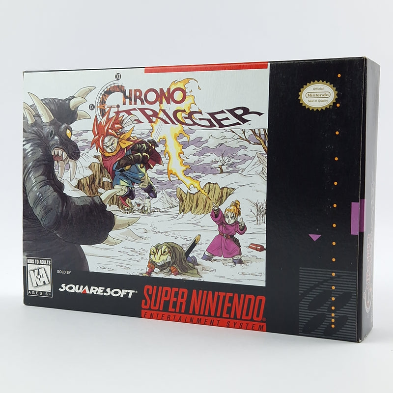 Super Nintendo Spiel : Chrono Trigger + Spieleberater + Soundtrack - SNES OVP