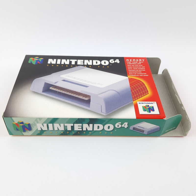 Nintendo 64 Accessories: N64 Controller PAK - Memory / Memory Card OVP NEW NEW