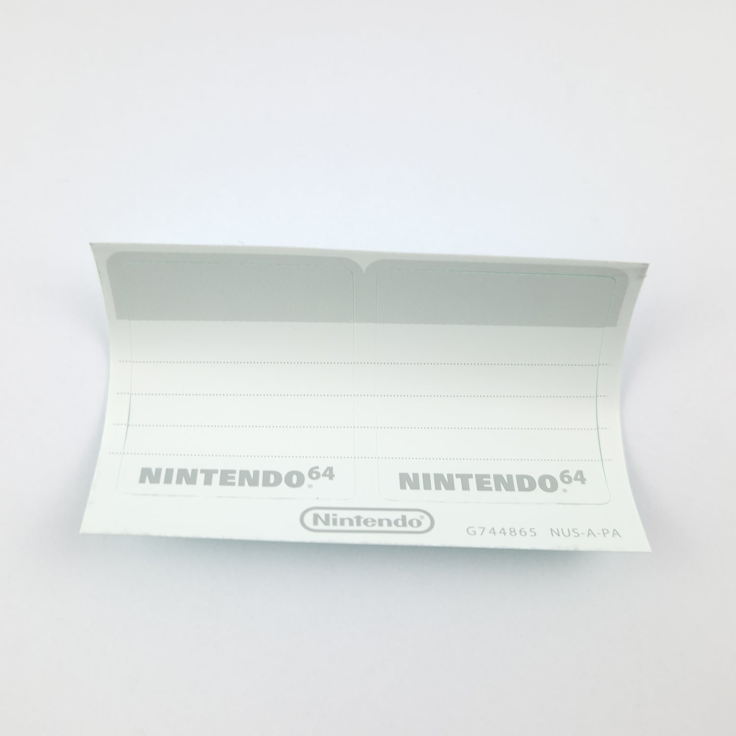 Nintendo 64 Zubehör : N64 Controller PAK - Memory / Speicherkarte OVP NEU NEW