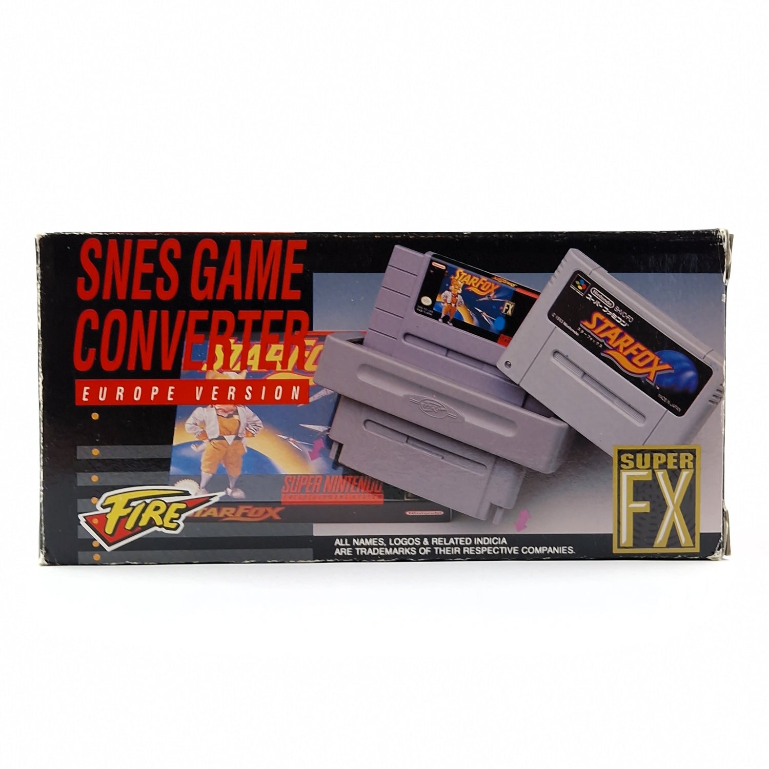 Super Nintendo Accessories: SNES Game Converter Europe Version / Multiregion Adapt.