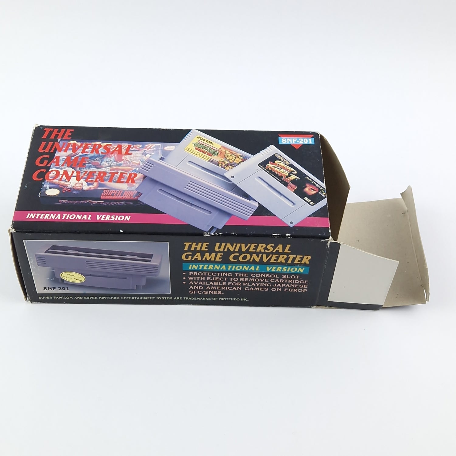 Super Nintendo Zubehör : Universal Game Converter SNES / Multiregion Adapt.