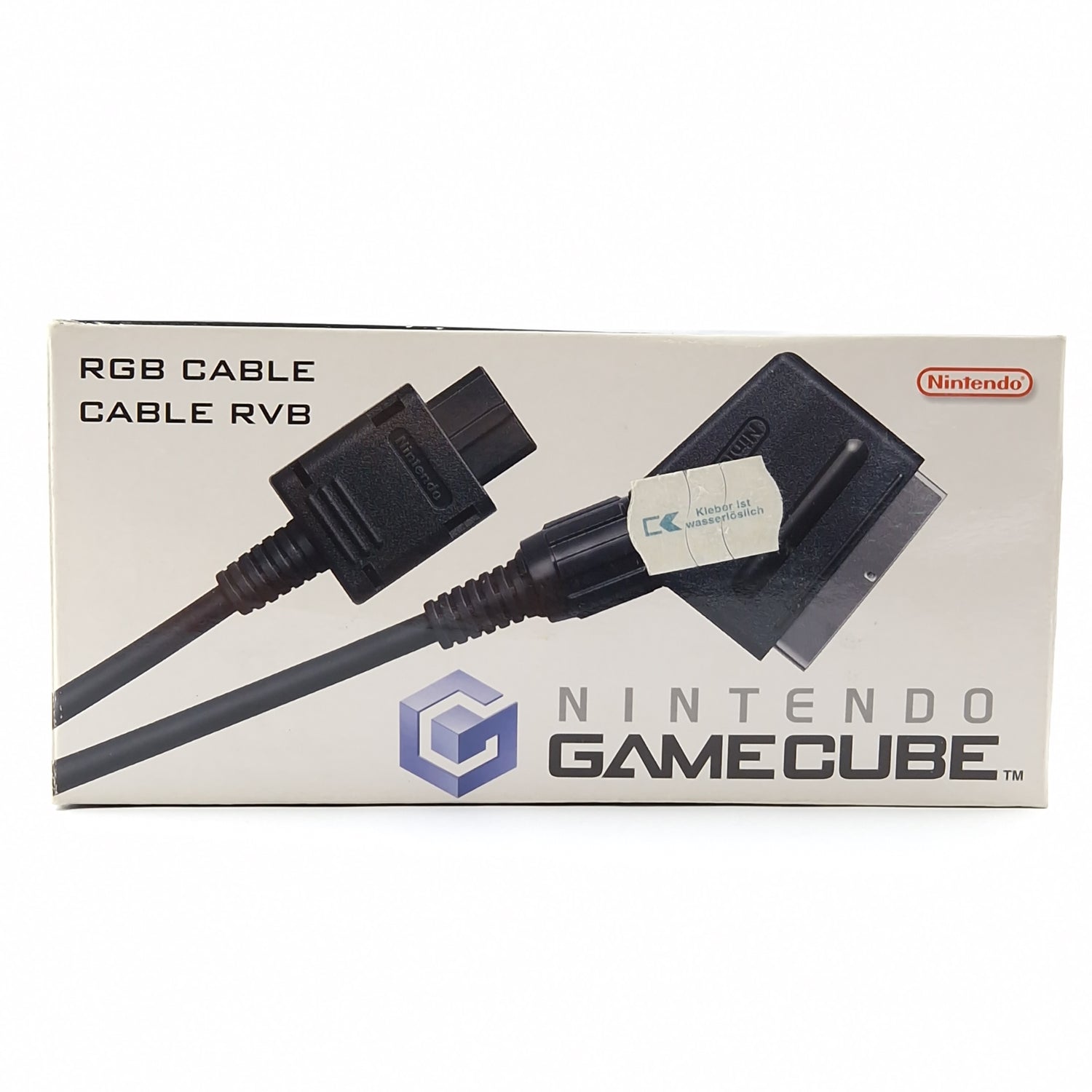 Nintendo Gamecube Zubehör : Original RGB Cable RVB / RGB KABEL - OVP GC PAL