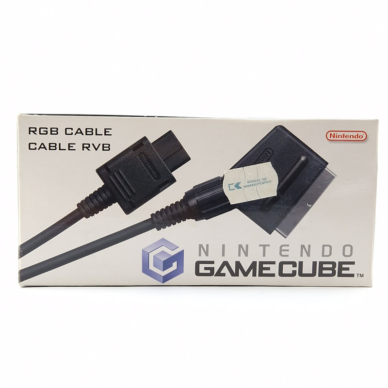 Nintendo Gamecube Accessories: Original RGB Cable RVB / RGB CABLE - OVP GC PAL