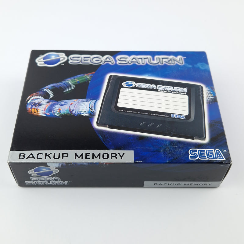 Sega Saturn Accessories: Backup Memory / Memory Card / Adapter - OVP PAL