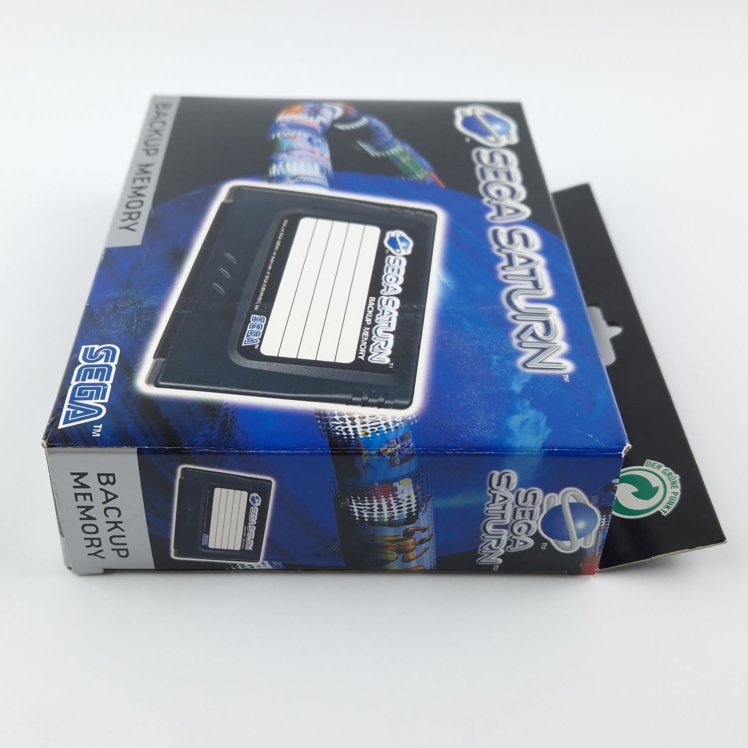 Sega Saturn Accessories: Backup Memory / Memory Card / Adapter - OVP PAL