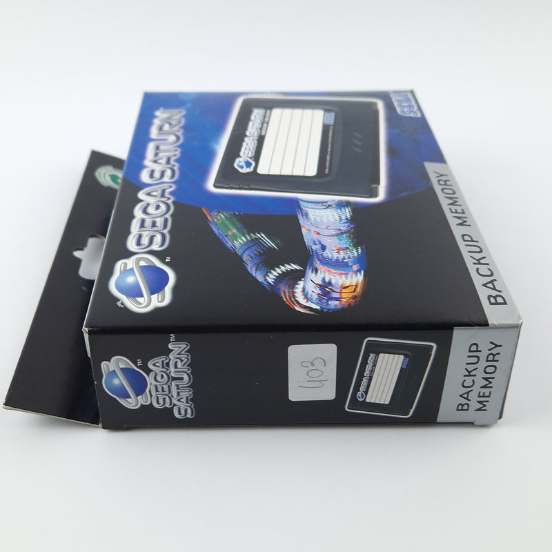Sega Saturn Zubehör : Backup Memory / Speicherkarte / Adapter - OVP PAL