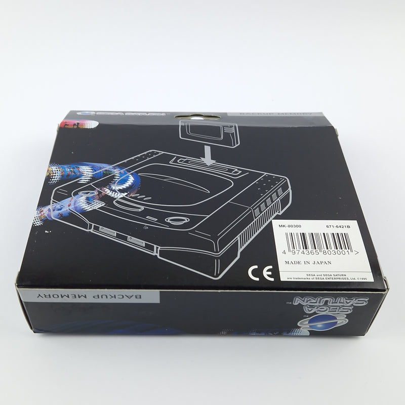 Sega Saturn Zubehör : Backup Memory / Speicherkarte / Adapter - OVP PAL