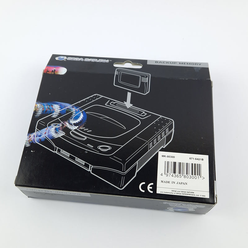 Sega Saturn Zubehör : Backup Memory / Speicherkarte / Adapter - OVP PAL