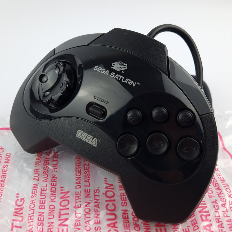 Sega Saturn Accessories: Control Pad Original Controller - OVP box PAL MK-80301