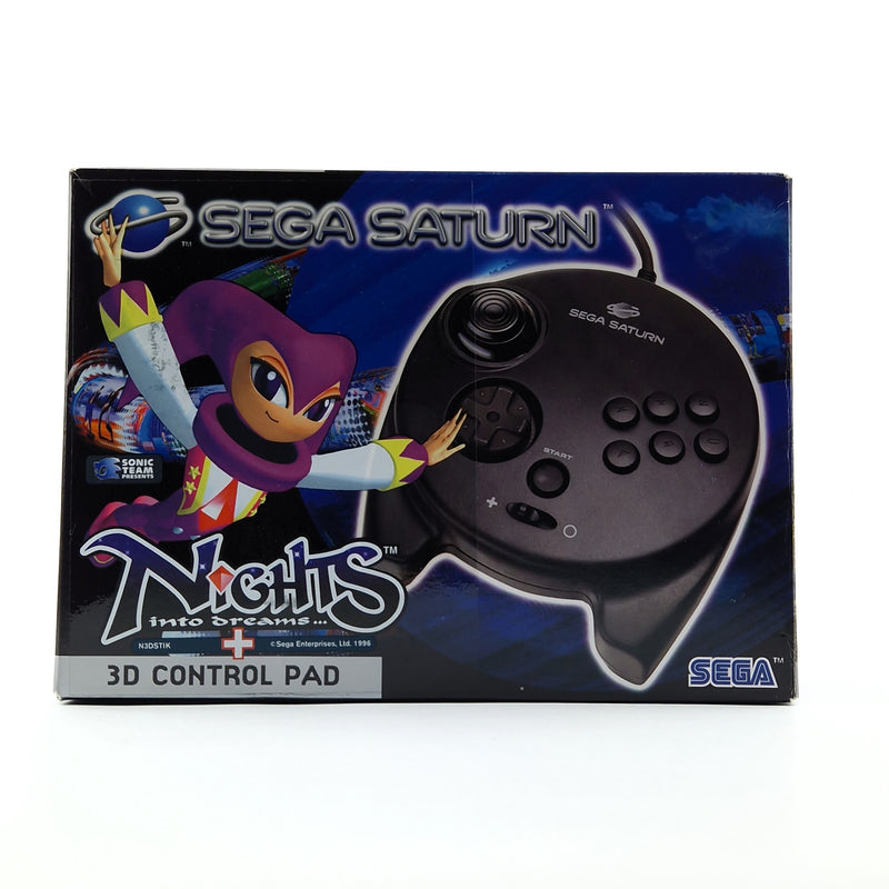 Sega Saturn Zubehör : Nights into Dreams + 3D Control PAD Controller - OVP PAL