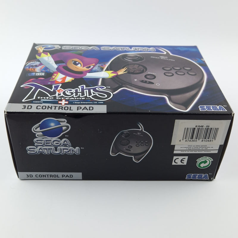 Sega Saturn Zubehör : Nights into Dreams + 3D Control PAD Controller - OVP PAL