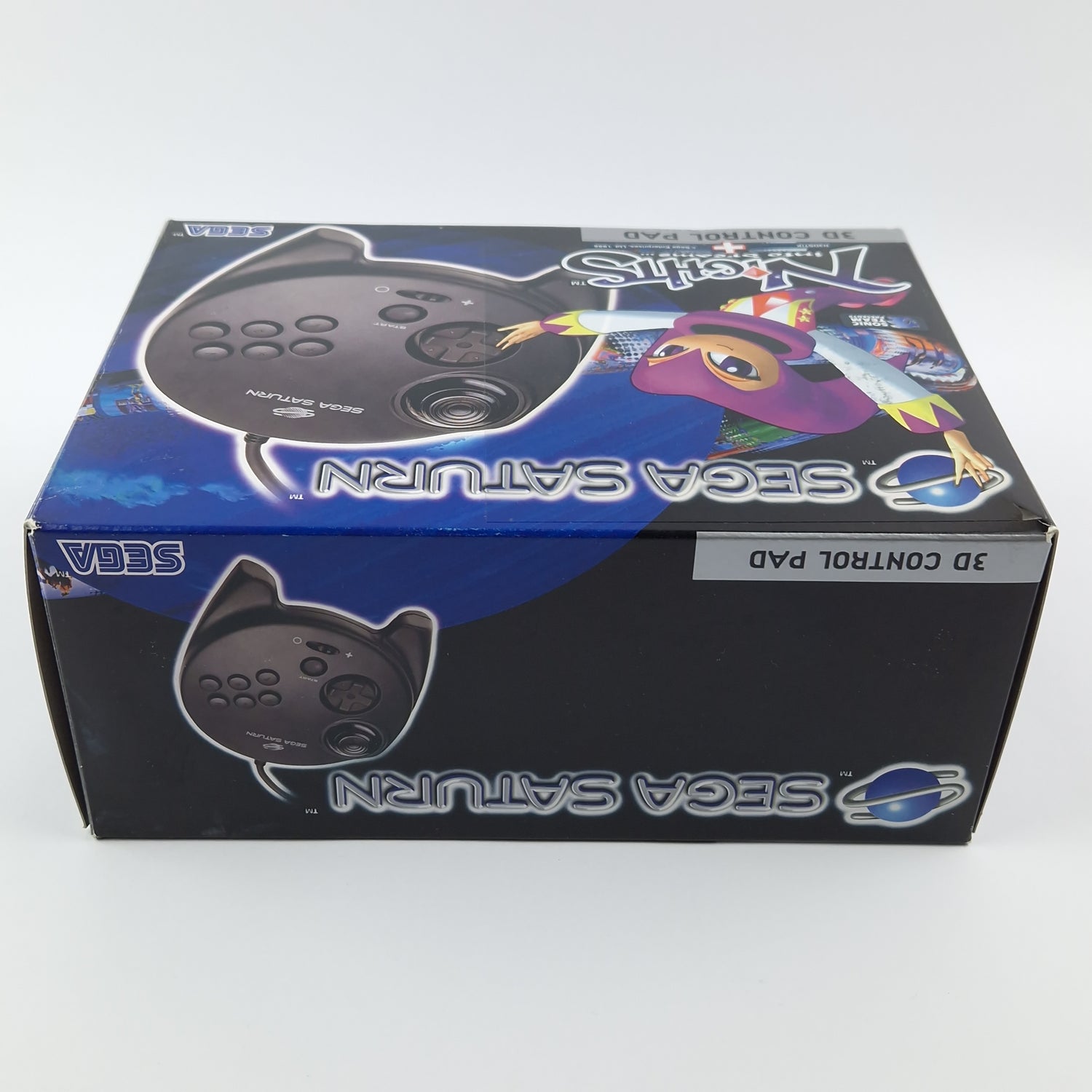 Sega Saturn Accessories: Nights into Dreams + 3D Control PAD Controller - OVP PAL