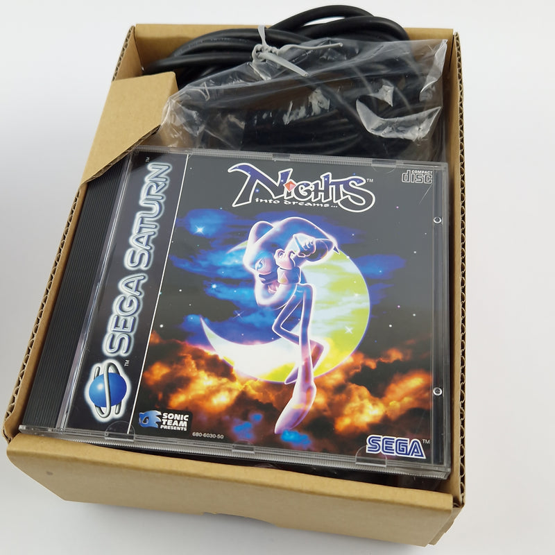 Sega Saturn Zubehör : Nights into Dreams + 3D Control PAD Controller - OVP PAL