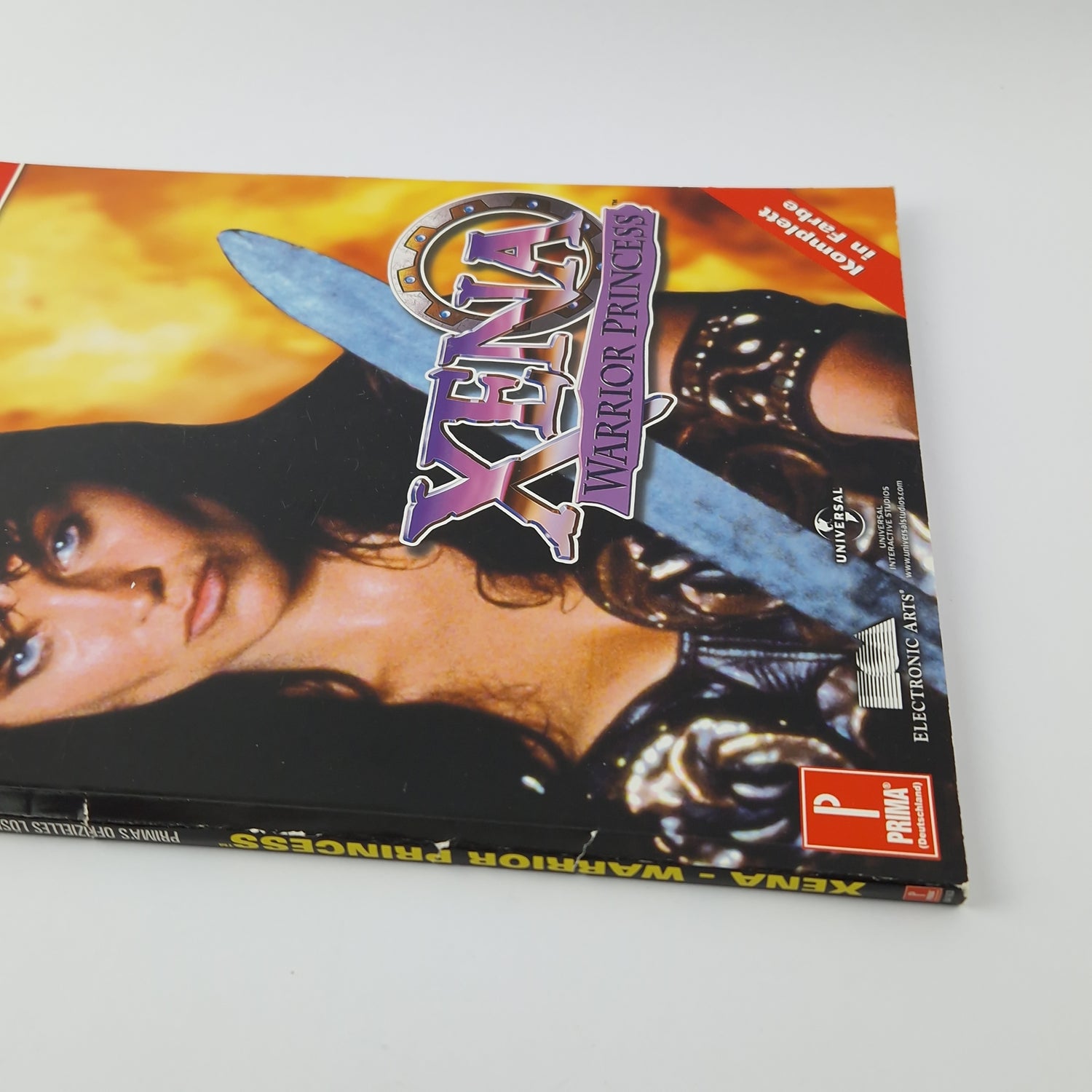 Prima's solution book for the game: XENA Warrior Princess - Game Advisor N64