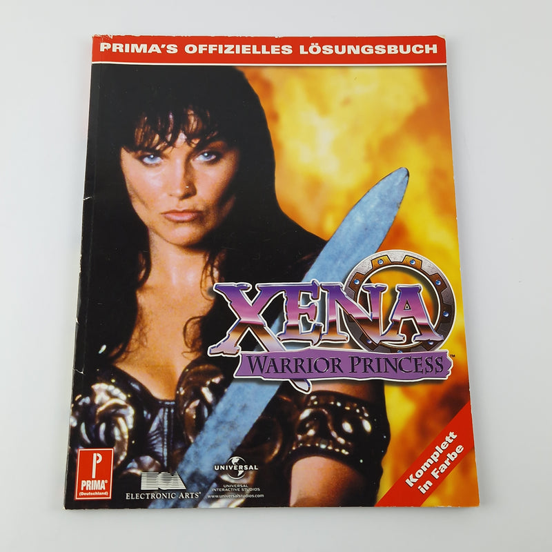 Prima's solution book for the game: XENA Warrior Princess - Game Advisor N64