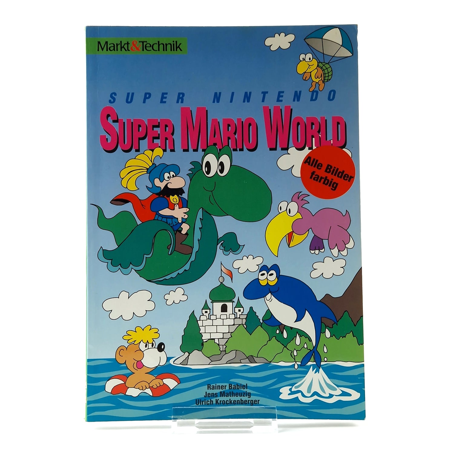 Market & Technology Game Advisor: Super Mario World - Solution Book SNES Book German.