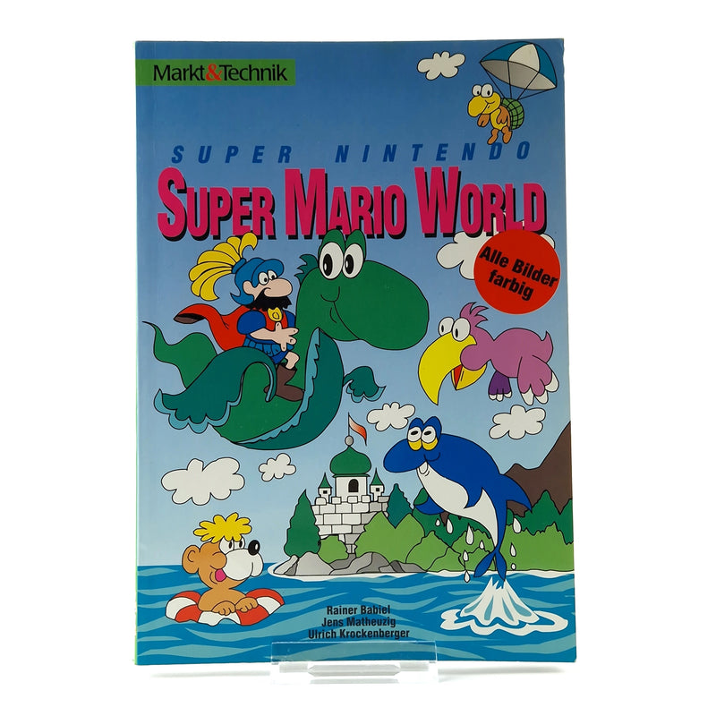 Market &amp; Technology Game Advisor: Super Mario World - Solution Book SNES Book German.