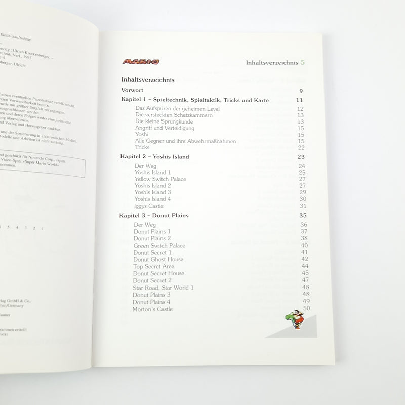 Markt & Technik Spieleberater : Super Mario World - Lösungsbuch SNES Book dt.