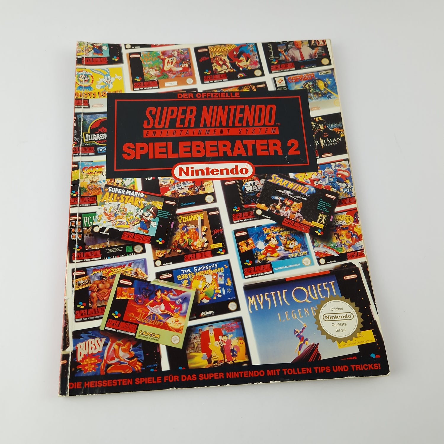 The Official Super Nintendo Game Advisor 2 - Snes Guide Solution Book Book