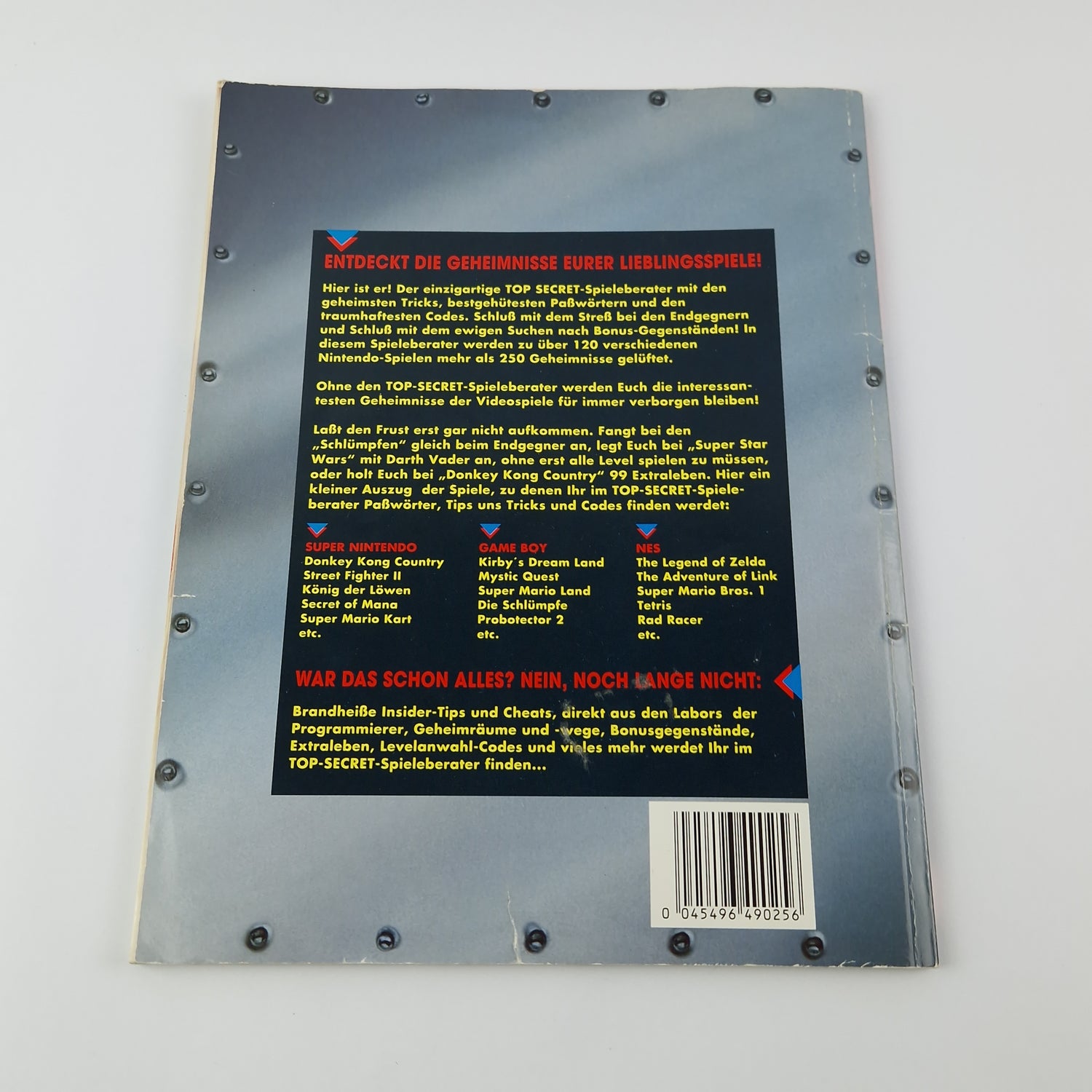 The official Nintendo game advisor: TOP SECRET - Solution book SNES Book [2]