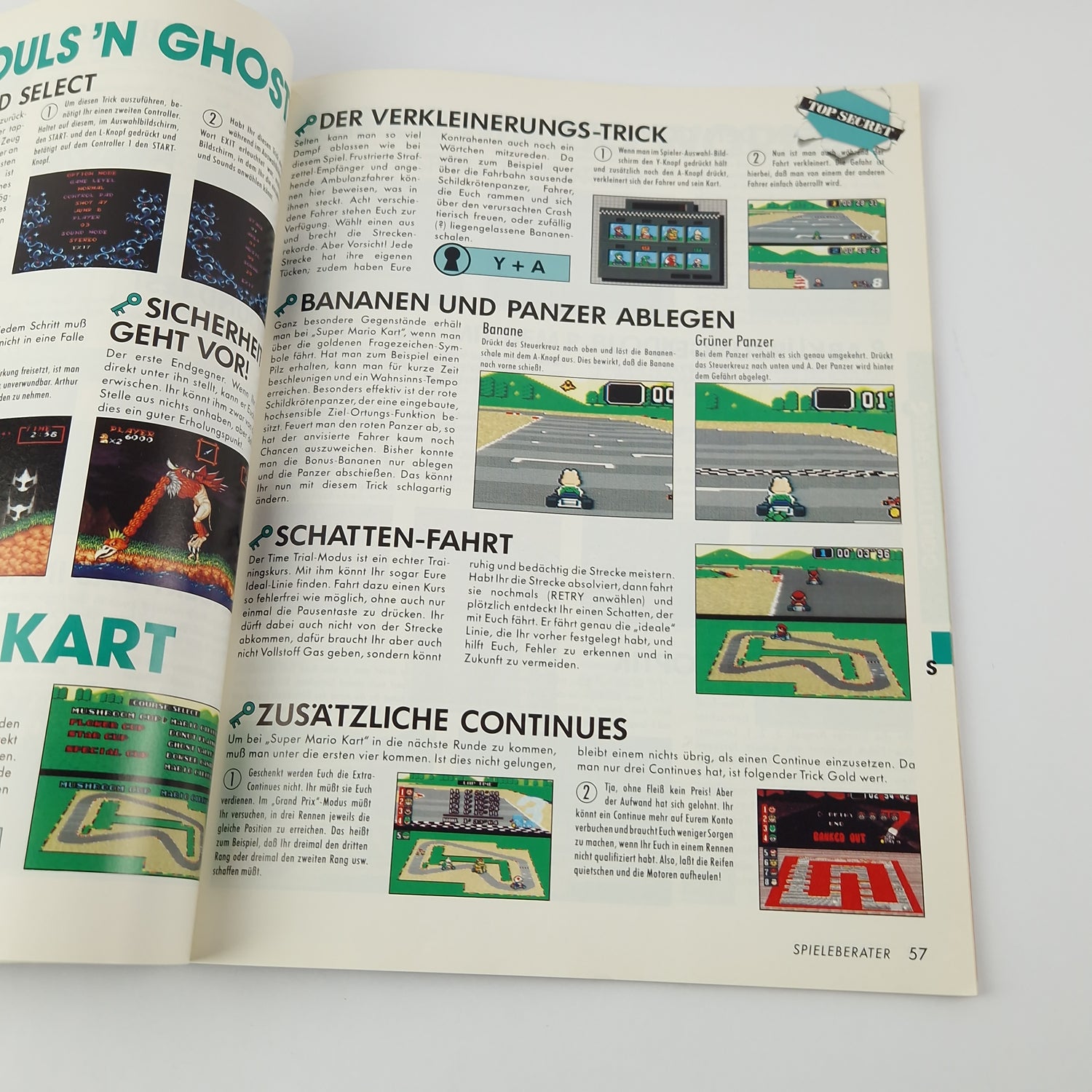 Der offizielle Nintendo Spieleberater : TOP SECRET - Lösungsbuch SNES Book Guide