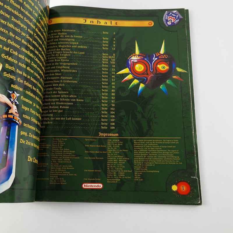 Nintendo 64 Game Advisor : The Legend of Zelda Majora's Mask - N64 Walkthrough Book