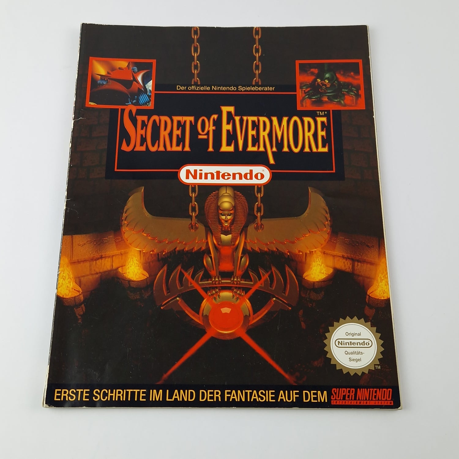 Super Nintendo Game Advisor : Secret of Evermore - SNES Guide RPG Solution Book