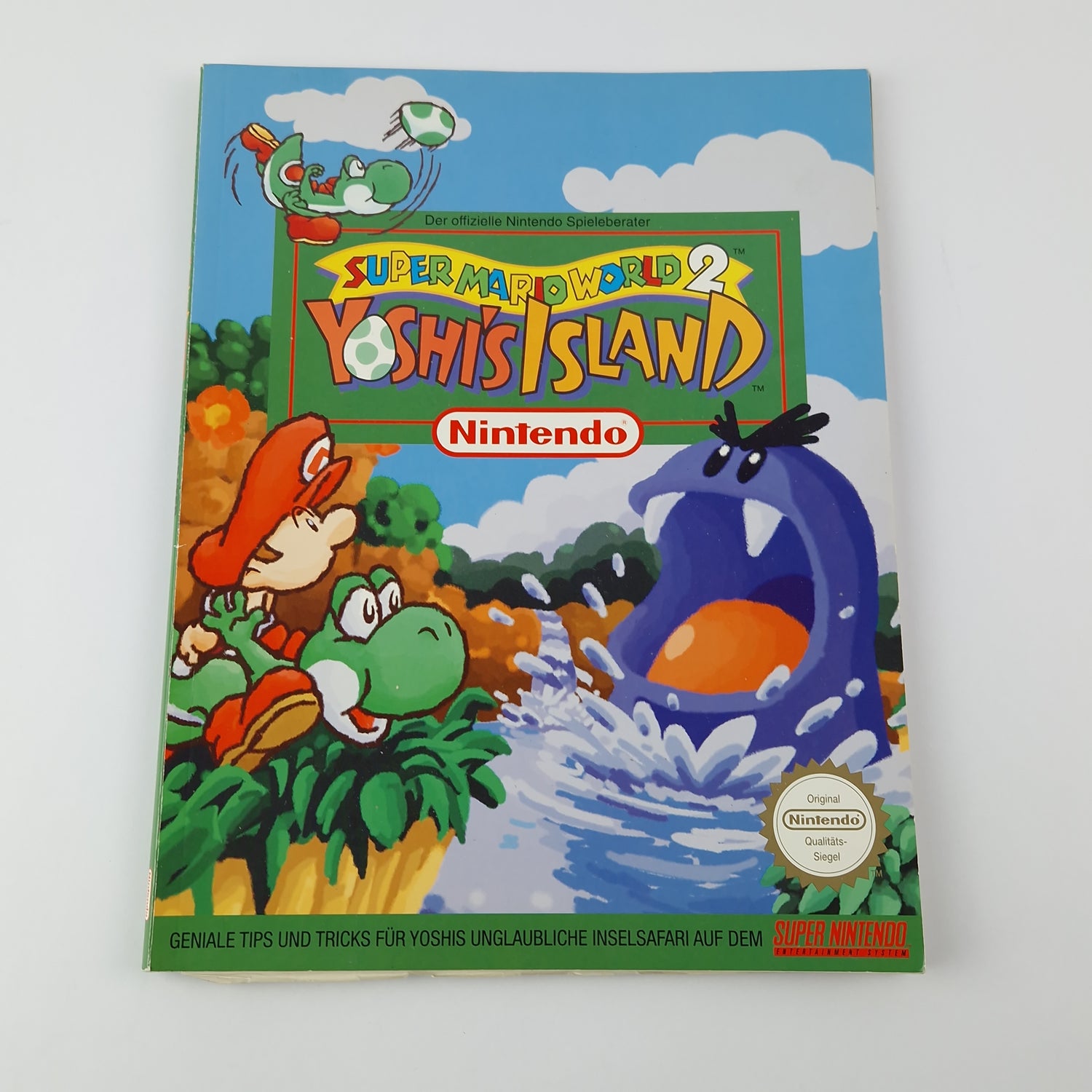 Super Nintendo Game Advisor: SMW2 Yoshi's Island - SNES Guide Solution Book