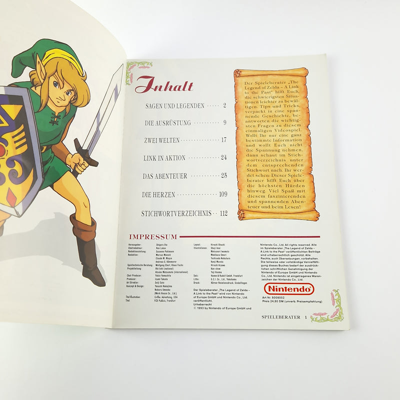 Super Nintendo Spieleberater : Zelda a link to the Past - SNES Guide Lösungsbuch