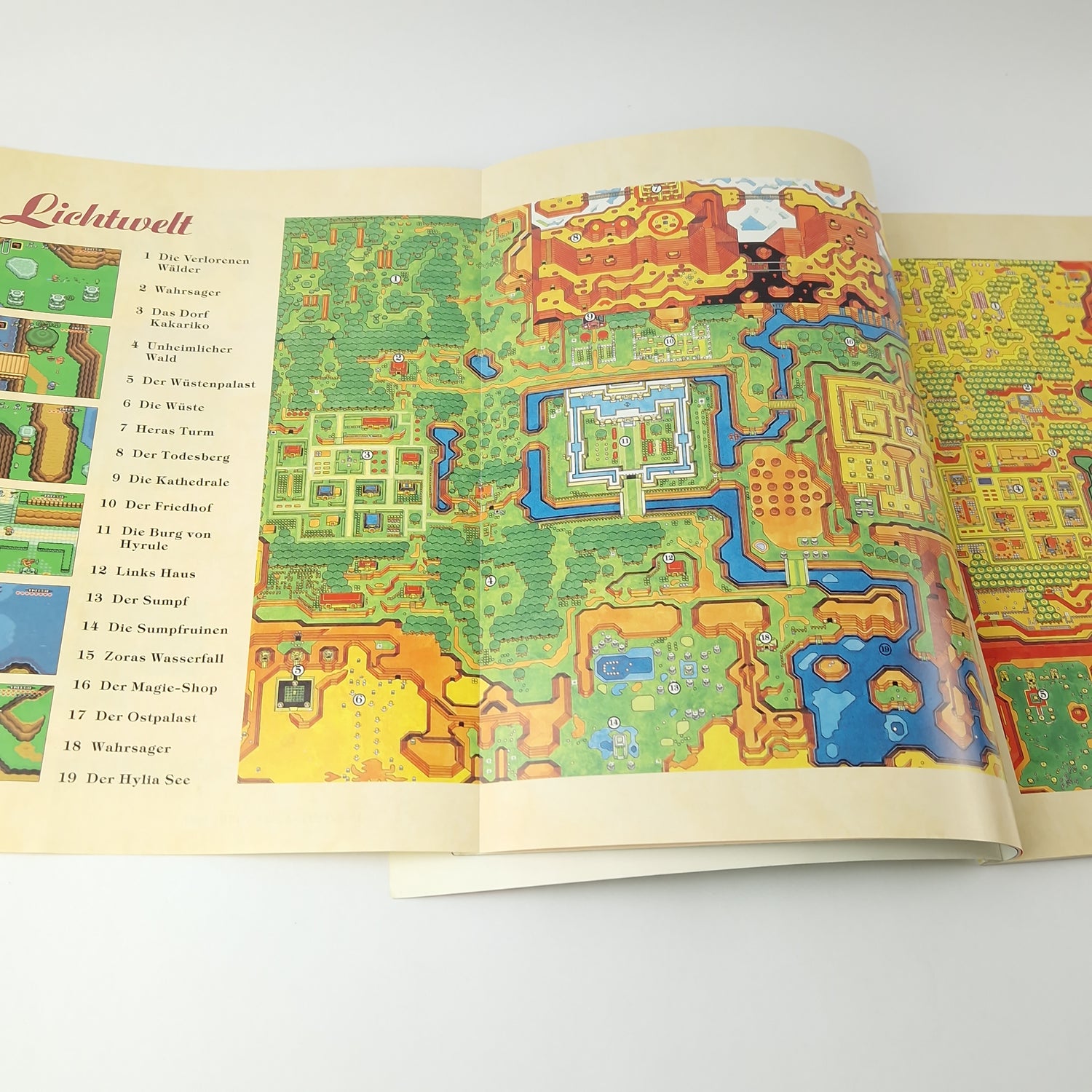 Super Nintendo Game Advisor : Zelda a link to the Past - SNES Guide Solution Book