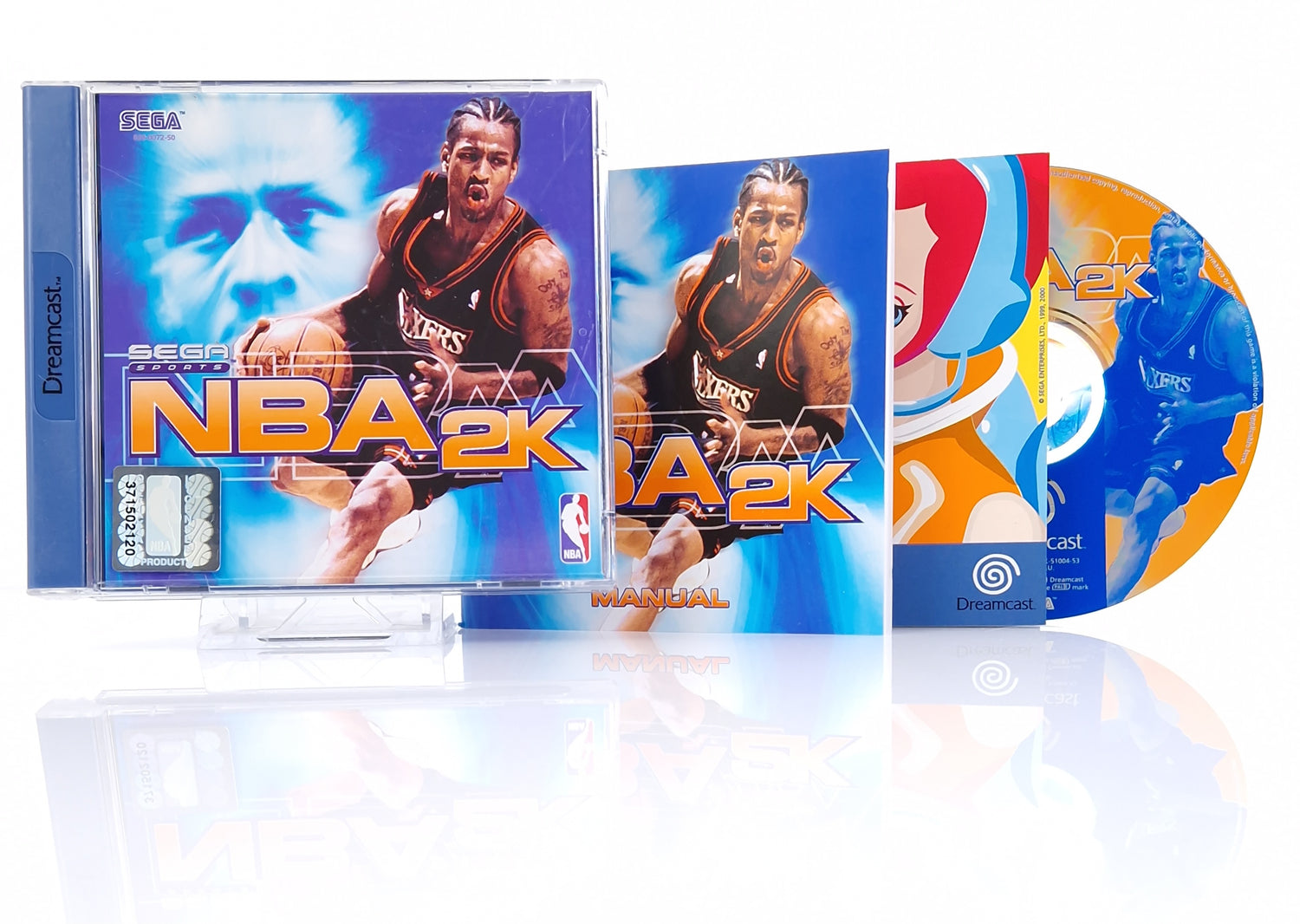 Sega Dreamcast Spiel : Sega Sports NBA 2K  - CD Anleitung OVP cib | Basketball