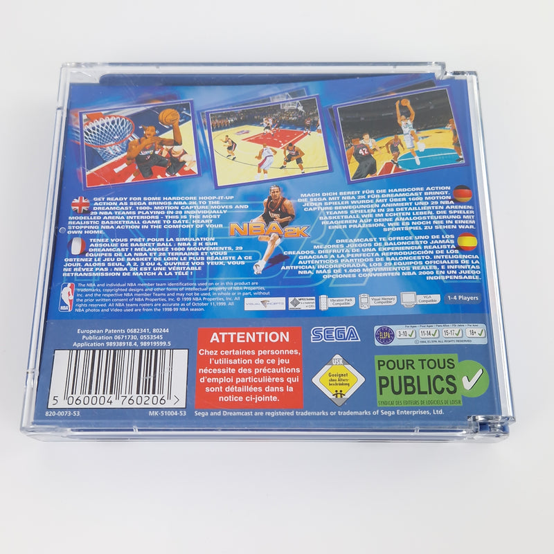 Sega Dreamcast Spiel : Sega Sports NBA 2K  - CD Anleitung OVP cib | Basketball