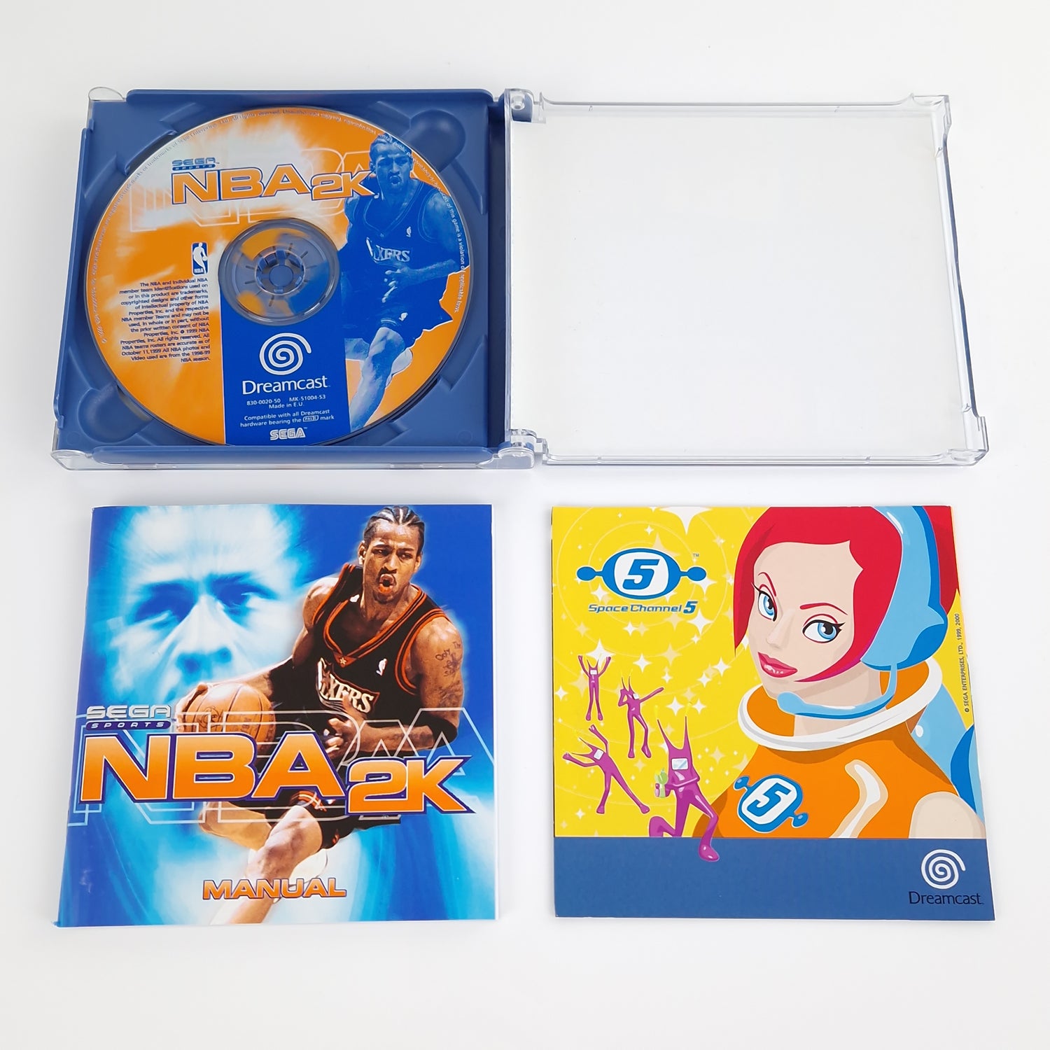 Sega Dreamcast Spiel : Sega Sports NBA 2K  - CD Anleitung OVP cib | Basketball