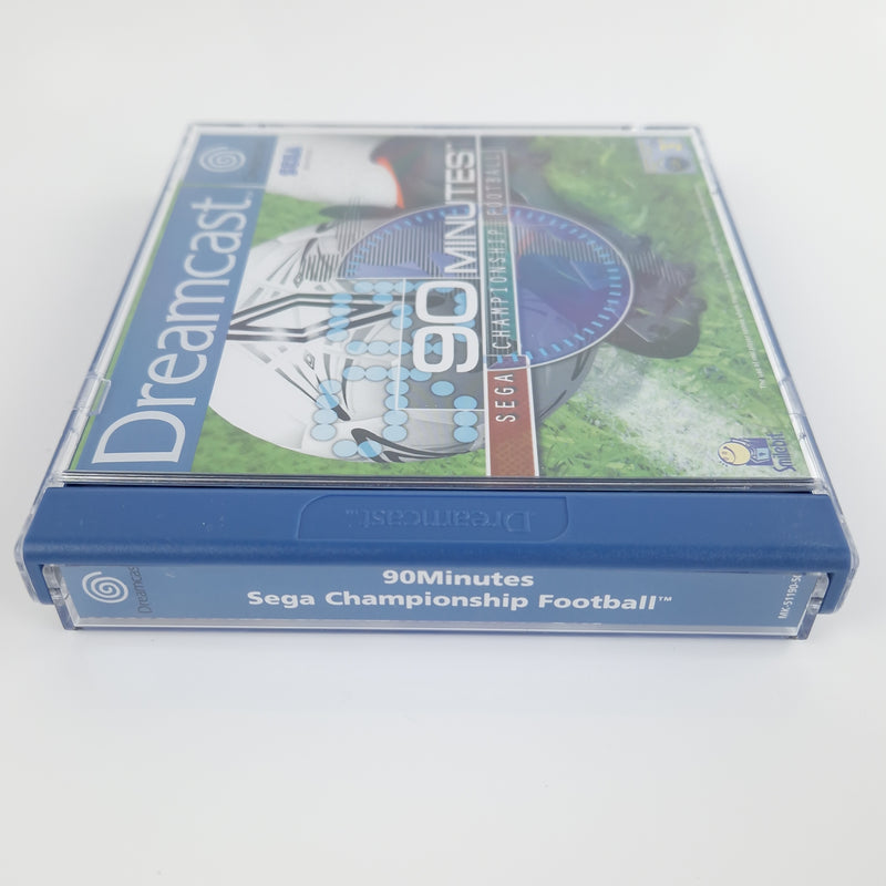 Sega Dreamcast Spiel : 90 Minutes Championship Football - CD Anleitung OVP cib