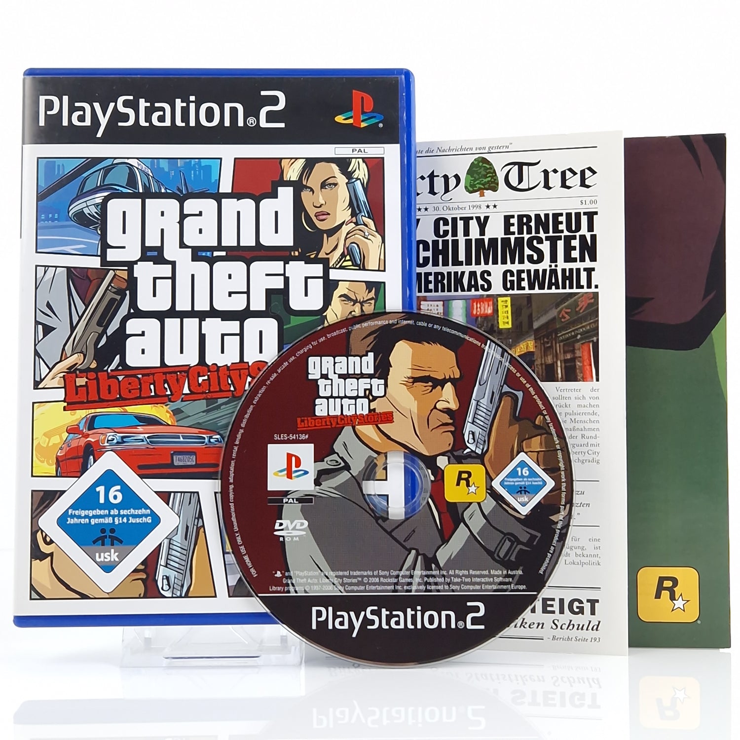 Sony Playstation 2 Spiel : Grand Theft Auto Liberty City Stories - OVP | PS2 GTA