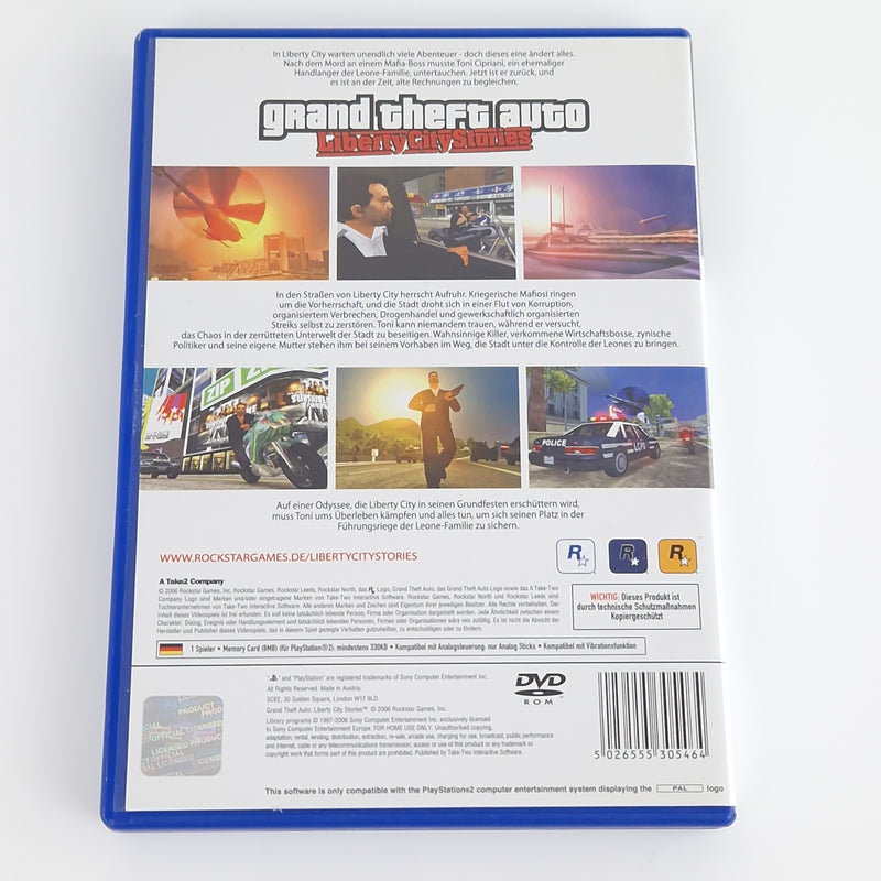 Sony Playstation 2 Spiel : Grand Theft Auto Liberty City Stories - OVP | PS2 GTA