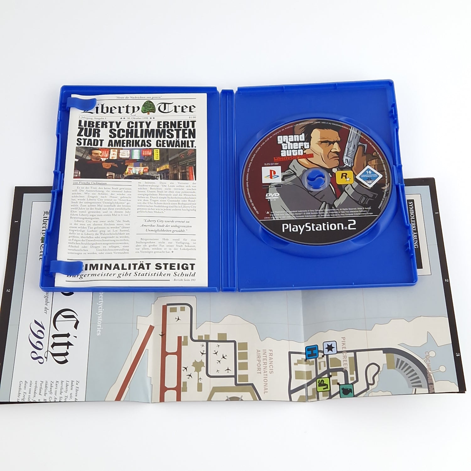 Sony Playstation 2 Spiel : Grand Theft Auto Liberty City Stories - OVP | PS2 GTA