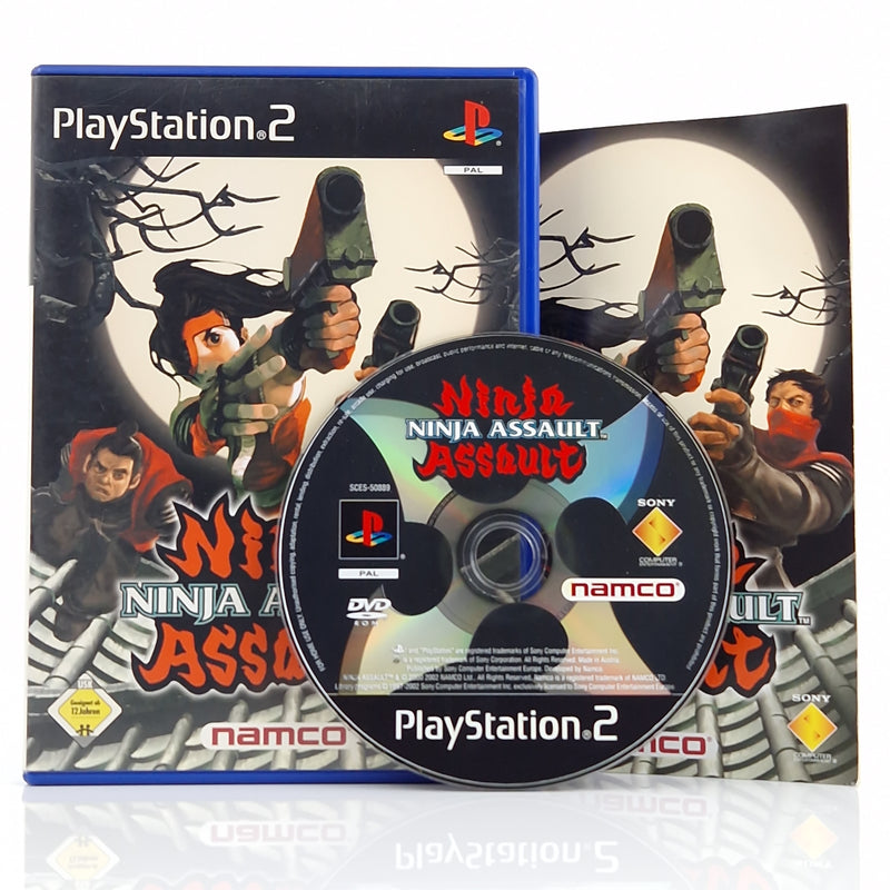 Sony Playstation 2 Spiel : Ninja Assault - CD Anleitung OVP | PAL PS2 Namco