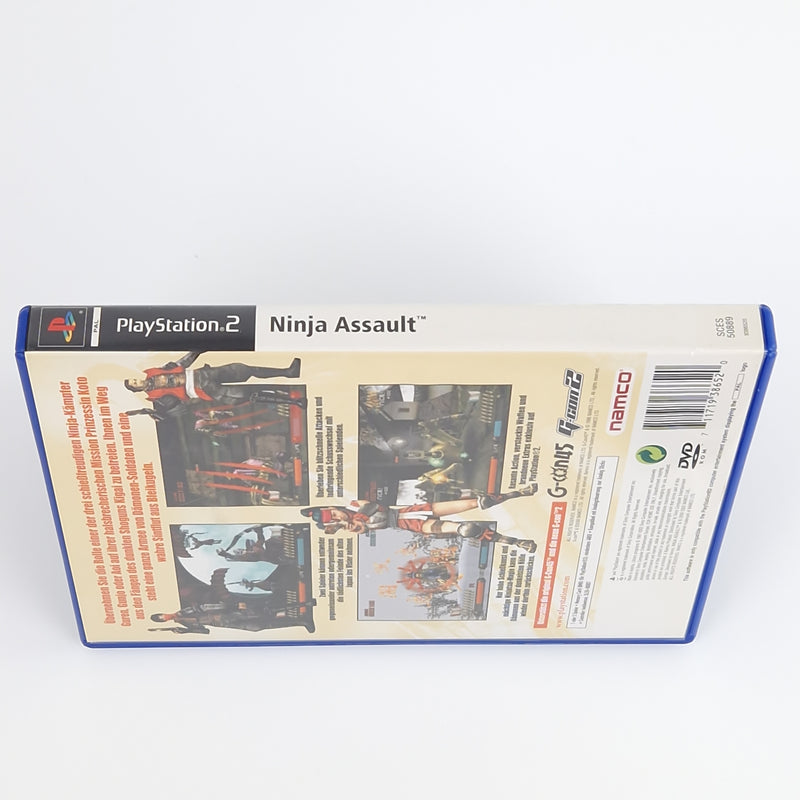 Sony Playstation 2 Spiel : Ninja Assault - CD Anleitung OVP | PAL PS2 Namco